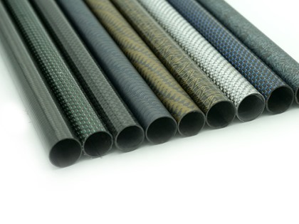 卷制成型碳纤管材生产